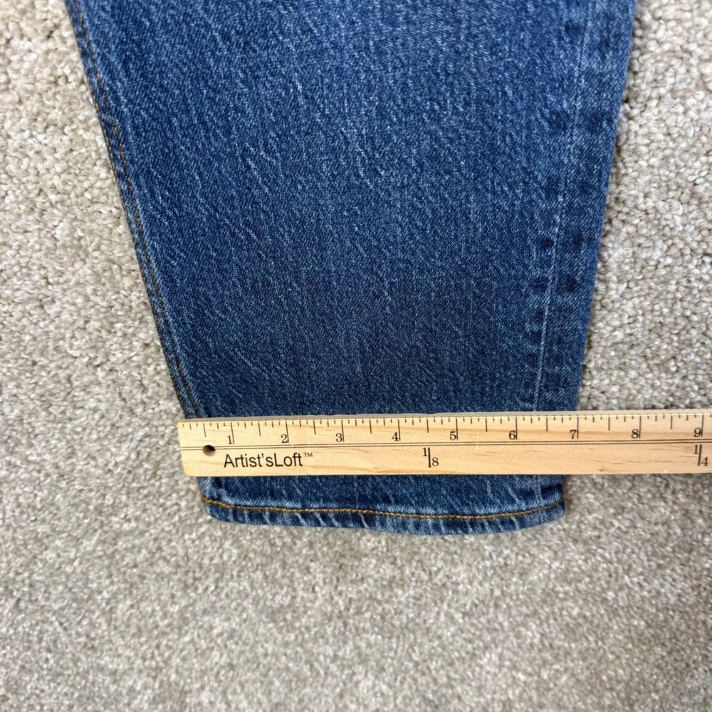 Hugo Boss Ash Slim Fit Jeans Mens 30x32 Dark Wash Blue Denim 50511502 NEW
